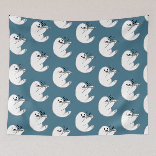 Item preview, Flute Harp Seal designed and sold by SquishyFishies .