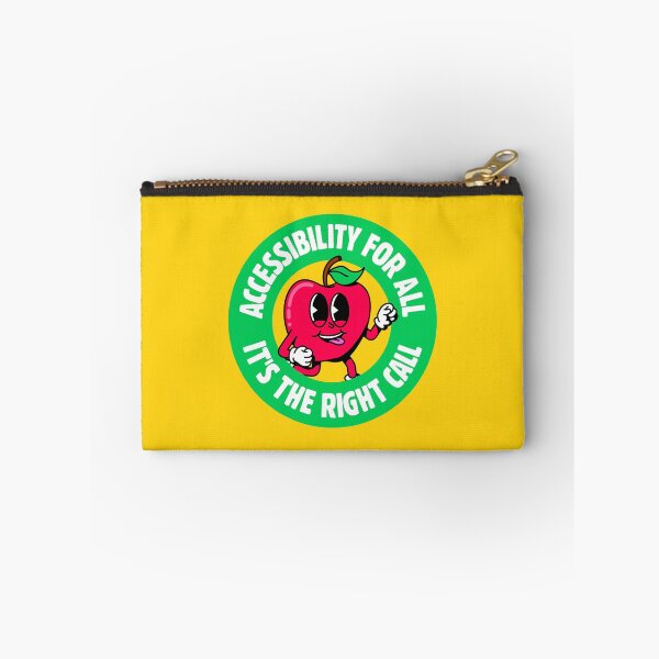 Item preview, Accessibility For All, It's the Right Call - Cute Apple Vintage Cartoon designed and sold by Picket Club.