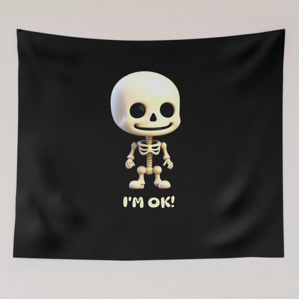 Item preview, Baby Skeleton I'm OK Cute Design designed and sold by Manifest-Style.
