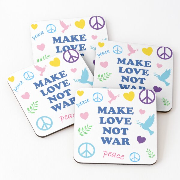 Item preview, Make love not war designed and sold by Inspirationmotivation.