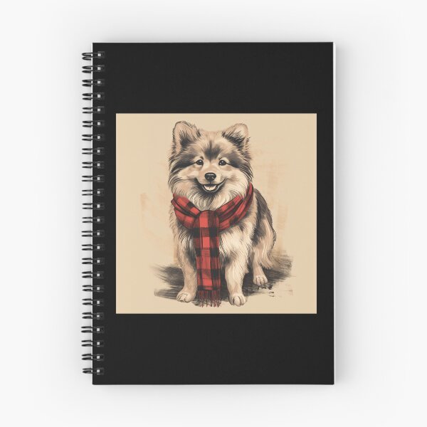 Item preview, Finnish Lapphund Christmas Plaid Watercolor designed and sold by rafaeltto.