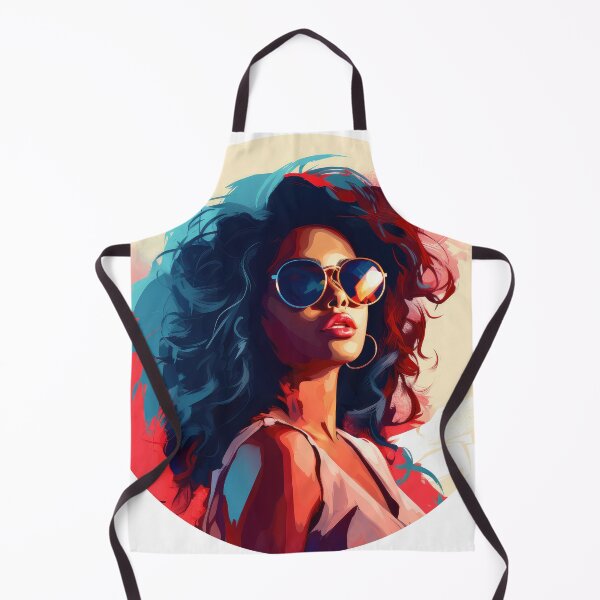 Item preview, Portrait of a cool modern black woman. Duotone. designed and sold by robrad.