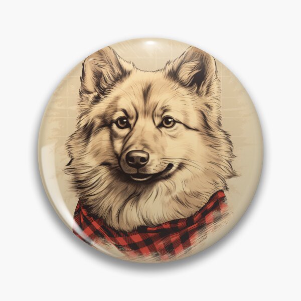 Artikelvorschau, Finnish Spitz Christmas Plaid Watercolor entworfen und verkauft von rafaeltto.