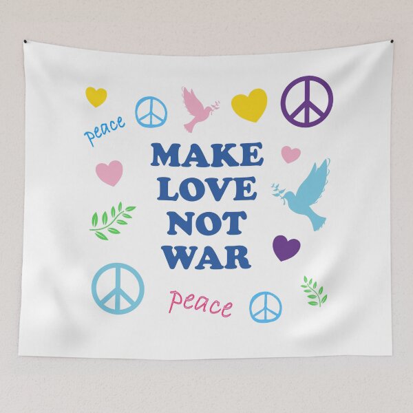 Item preview, Make love not war designed and sold by Inspirationmotivation.