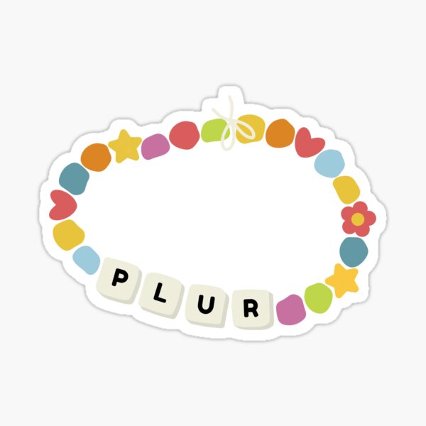 Item preview, PLUR-Armband designed and sold by evathemtbc.