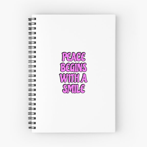 Item preview, Peace Begins With A Smile designed and sold by Inspirationmotivation.