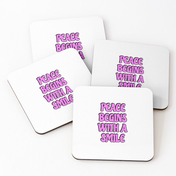 Item preview, Peace Begins With A Smile designed and sold by Inspirationmotivation.
