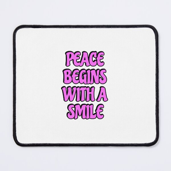 Item preview, Peace Begins With A Smile designed and sold by Inspirationmotivation.