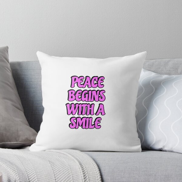 Item preview, Peace Begins With A Smile designed and sold by Inspirationmotivation.