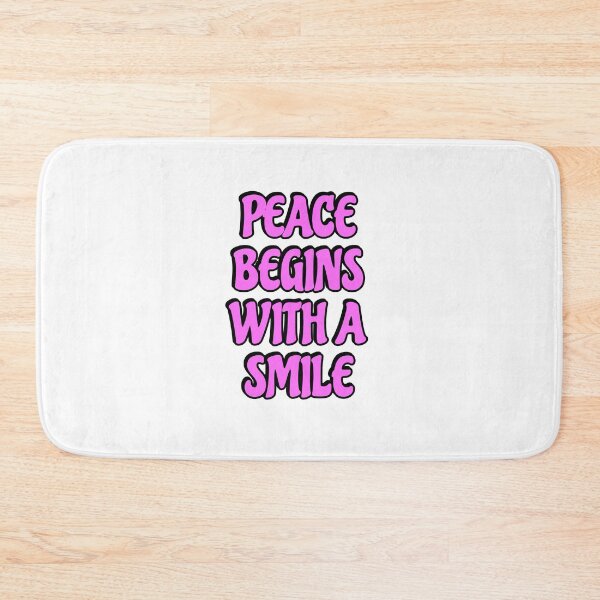 Item preview, Peace Begins With A Smile designed and sold by Inspirationmotivation.