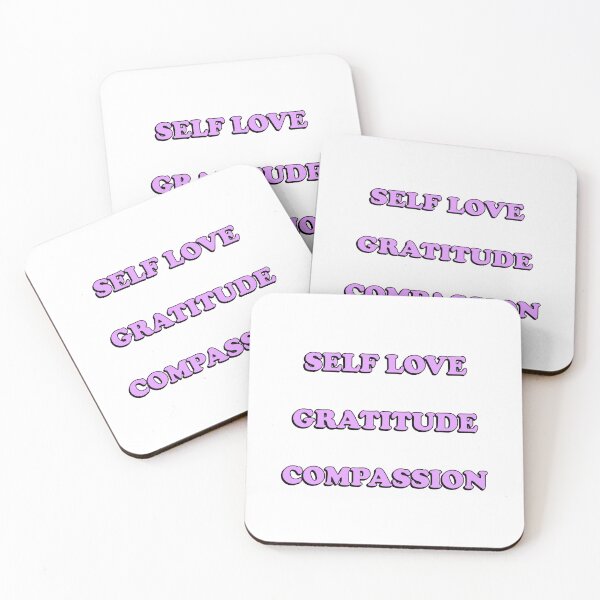 Item preview, Positive affirmations sticker pack - Self love Gratitude Compassion  designed and sold by Inspirationmotivation.