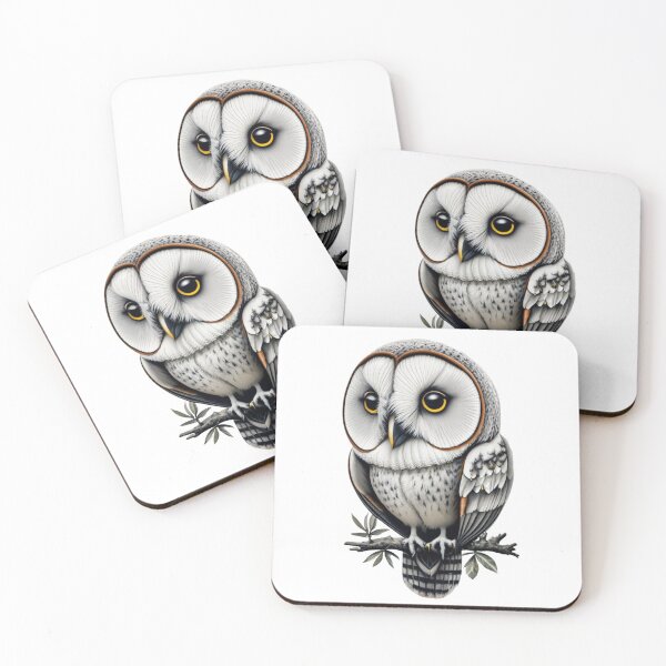Item preview, Owl neutral colors designed and sold by Mas-Fashion-Cr.