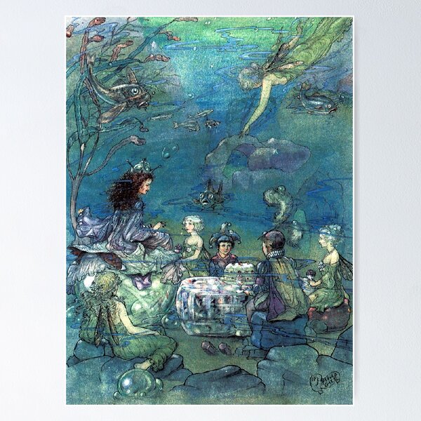 Item preview, Undersea Tea Party - Harold Gaze designed and sold by forgottenbeauty.