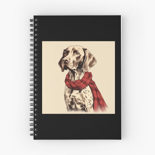 Item preview, German Shorthaired Pointer Christmas Plaid Watercolor designed and sold by rafaeltto.