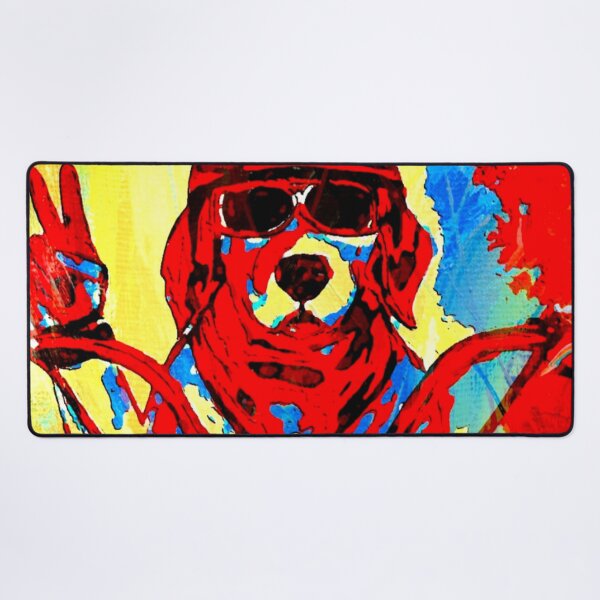 Item preview, Sunny Day Rider Dog on Motorcycle designed and sold by gleefulme.