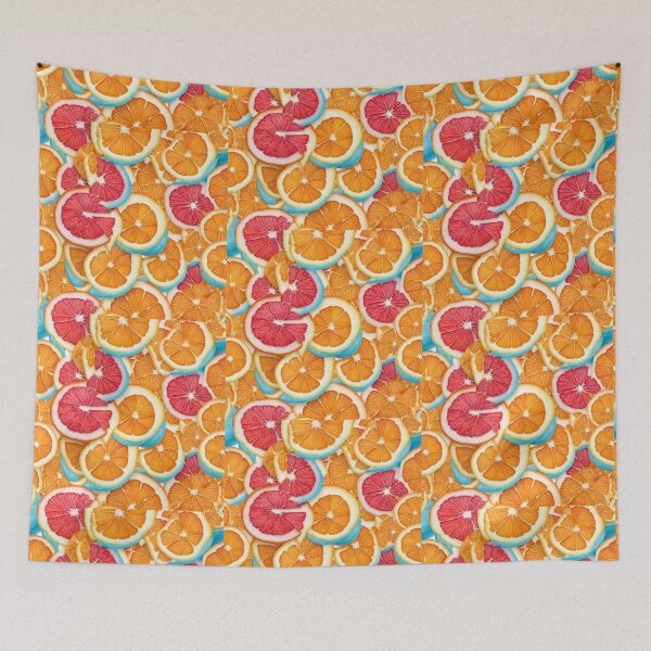 Item preview, Orange and Grapefruit Slices  designed and sold by silviaol.