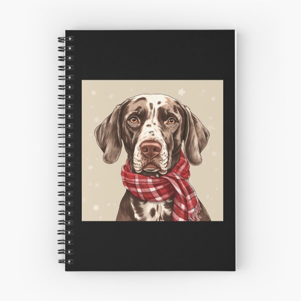 Item preview, German Shorthaired Pointer Christmas Plaid Watercolor designed and sold by rafaeltto.