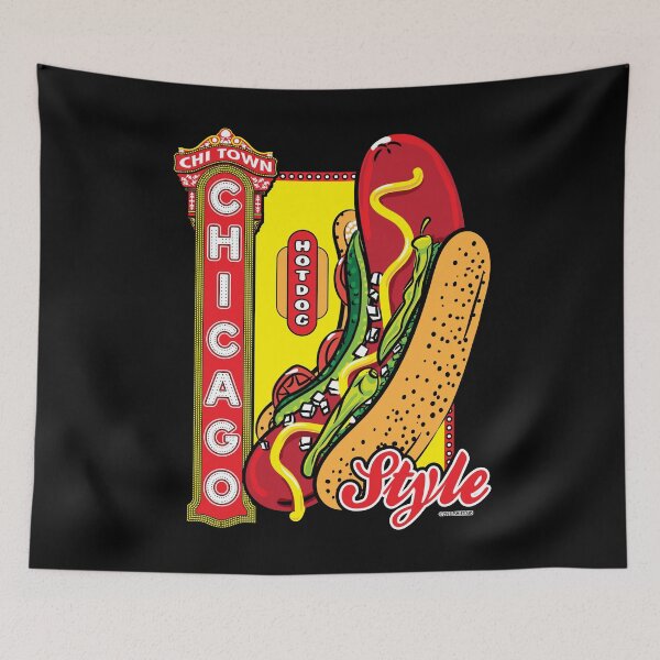 Item preview, Chicago Style Hot Dog Lover designed and sold by eShirtLabs.