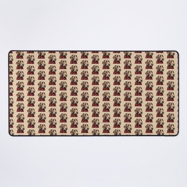 Item preview, German Wirehaired Pointer Christmas Plaid Watercolor designed and sold by rafaeltto.