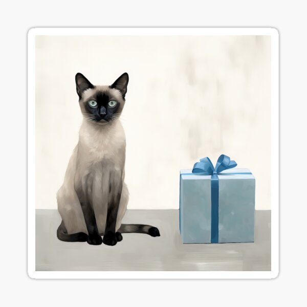 Item preview, Happy Birthday, Siamese Cat! designed and sold by Suzie Palmer.