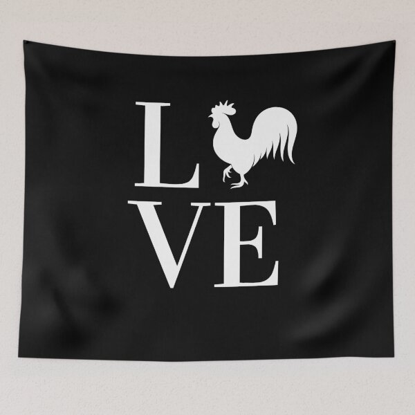 Item preview, Love Spelled with Rooster designed and sold by RedPumpFlash.