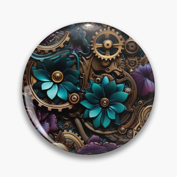 Artikelvorschau, Steampunk-Blumen entworfen und verkauft von Abralacazamra.
