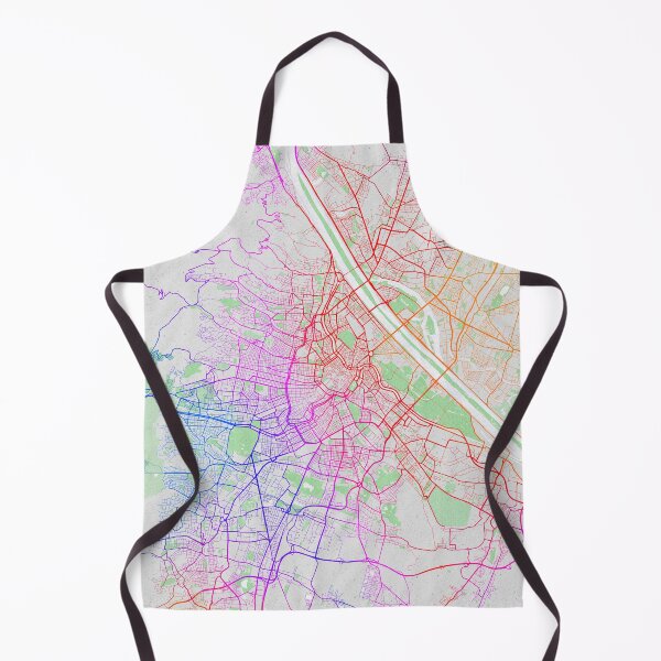 Item preview, Vienna City Map of Austria - Colorful designed and sold by deMAP.