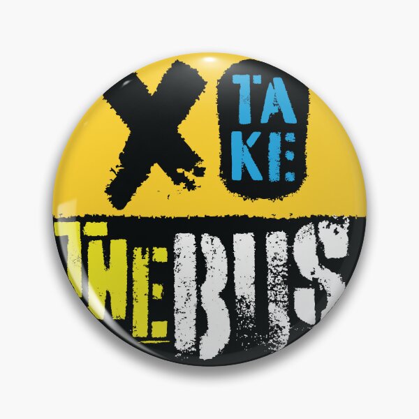 Item preview, Urban Happy Fac TAKE THE BUS | Street Art Style Design designed and sold by pelagio.
