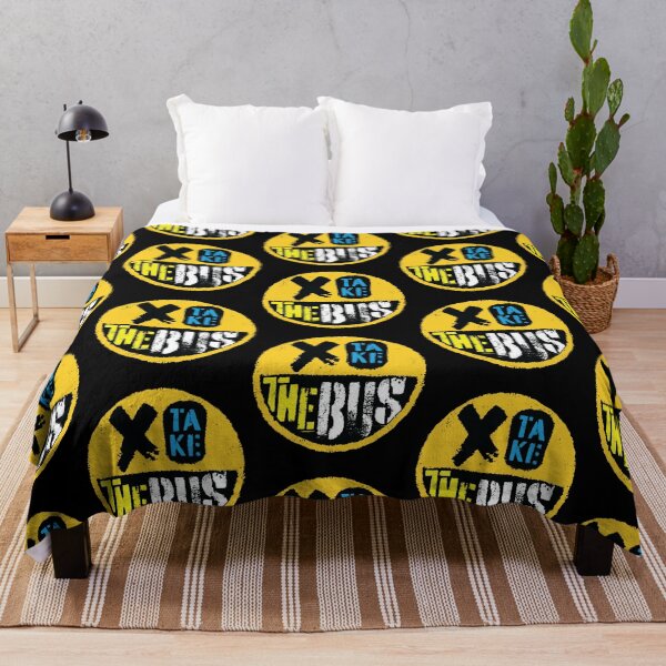 Item preview, Urban Happy Fac TAKE THE BUS | Street Art Style Design designed and sold by pelagio.