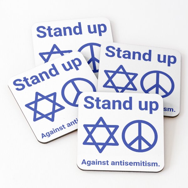 Item preview, Stand up against antisemitism  designed and sold by Rachel the Artist .