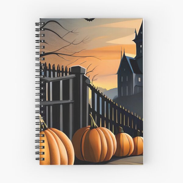 Item preview, Fondo de la casa de calabazas designed and sold by RoseColoredInk.