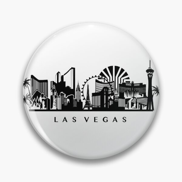 Item preview, Las Vegas cityline Art designed and sold by Elenia Design.