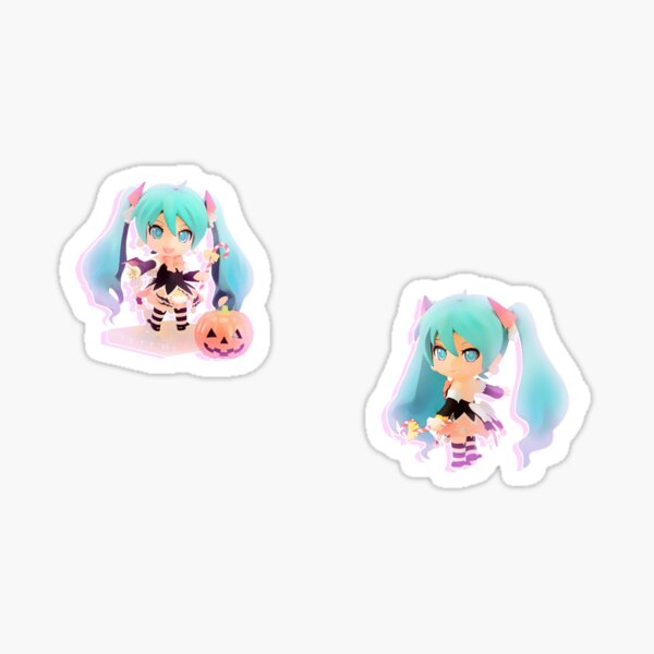 Item preview, Halloween nendo miku ⭑⋆⁺₊⋆ designed and sold by kitsune-bis.