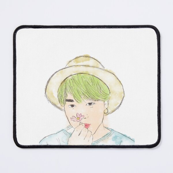 Item preview, Jimin's Watercolor Portrait designed and sold by WarmlyArts.