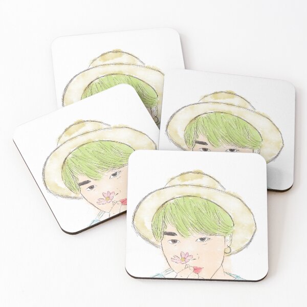 Item preview, Jimin's Watercolor Portrait designed and sold by WarmlyArts.