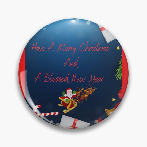 Item preview, Merry Christmas blessed new year designed and sold by Tinytrends.