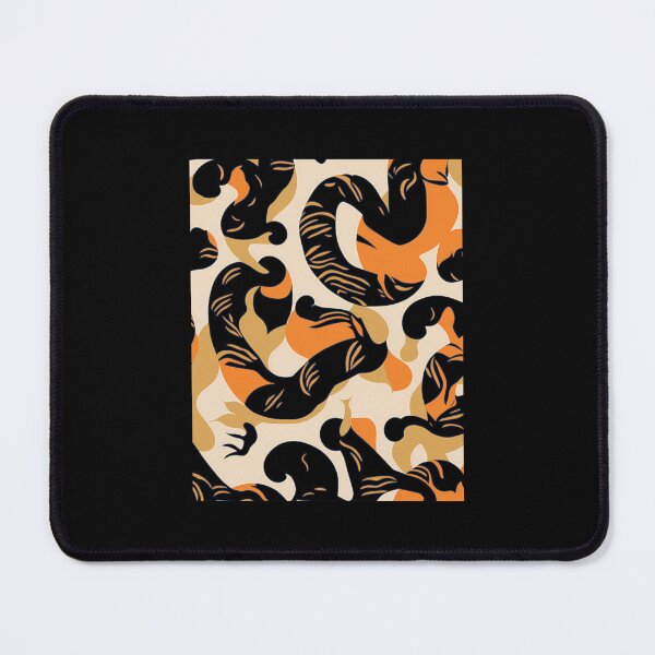 Item preview, Abstract Forms Of Snakes With Tiger Stripes 	 	 designed and sold by cnruzddzim21.