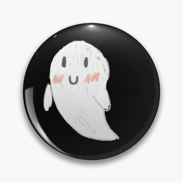 Item preview, Friendly Ghost Sticker: Cute Spooky Specter Art designed and sold by Inidewini.