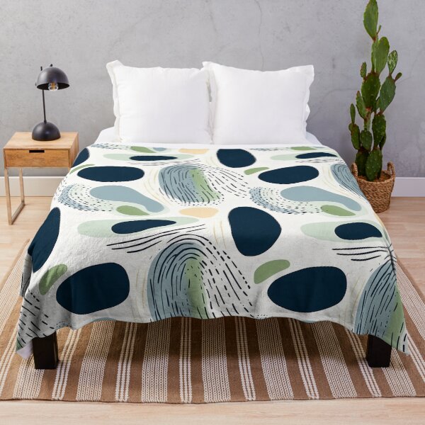Item preview, Sage Green and Navy Blue designed and sold by VintageFlorals.
