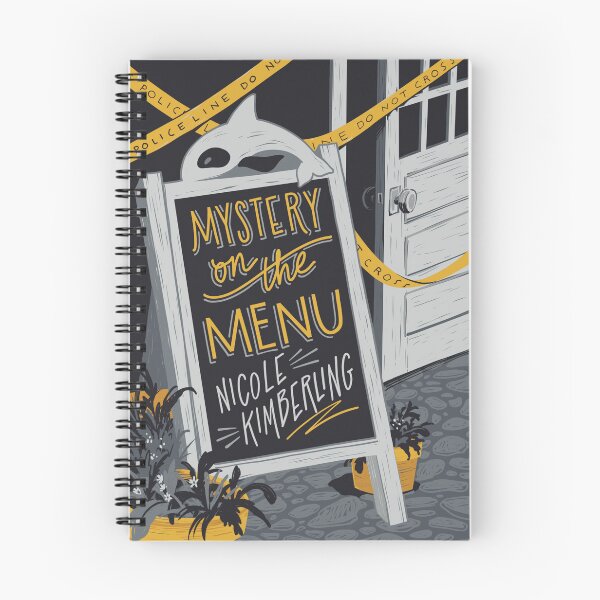 Item preview, Mystery on the Menu Signboard designed and sold by BlindEyeBooks.