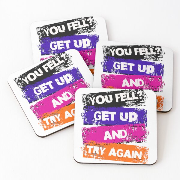 Item preview, You fell? Get Up and Try Again. designed and sold by OmikronStore.