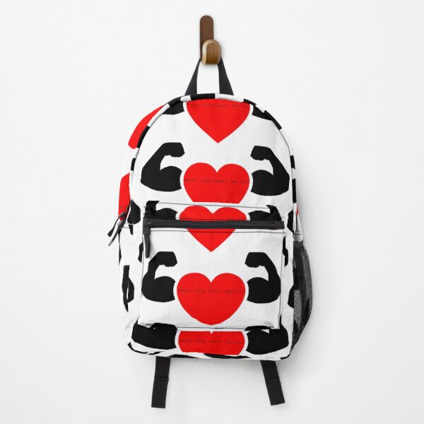 Item preview, Never skip heart day funny shirt designed and sold by Tesla-Graves.
