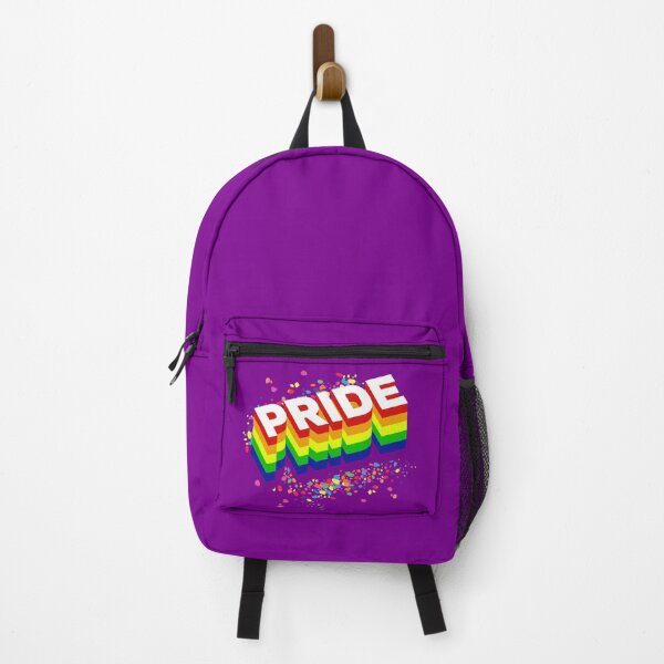 Item preview, Pride Exploding - Rainbow Stacked 'PRIDE'	 designed and sold by Sir Meow Meow.