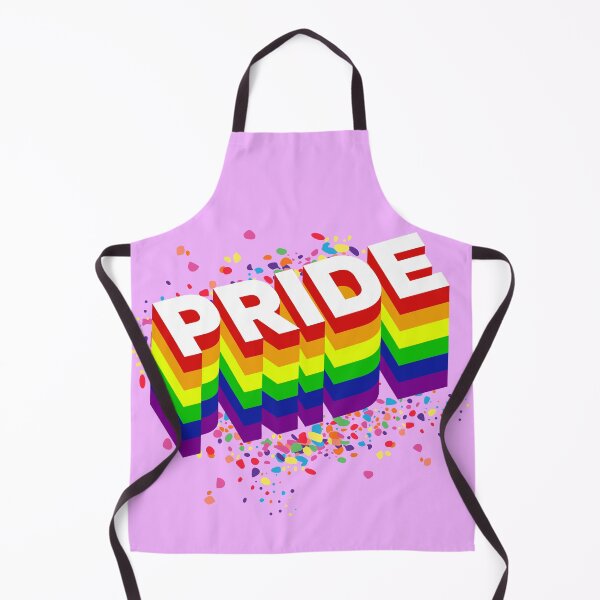 Item preview, Pride Exploding - Rainbow Stacked 'PRIDE'	 designed and sold by Sir Meow Meow.