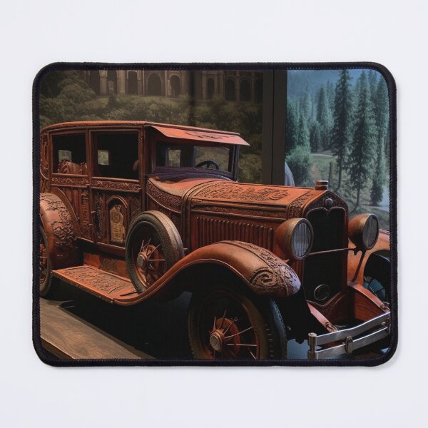 Item preview, "Horror-Inspired Gothic Car"-southern gothic-inspired car art 8k 3D presentation. designed and sold by WhiteWolfe0127.