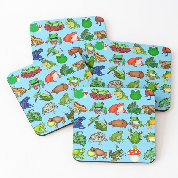 Item preview, All the frogs I’ve drawn designed and sold by briannaderro.