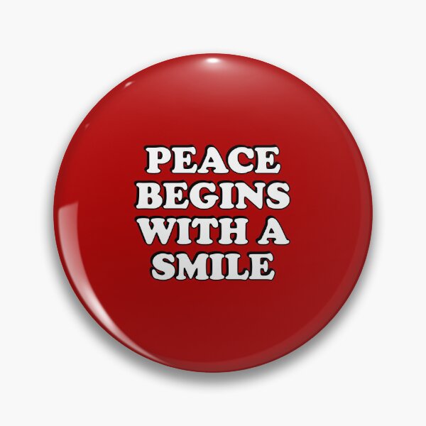 Item preview, Peace Begins With A Smile designed and sold by Inspirationmotivation.