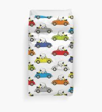 SNOOPY CARS Duvet Cover