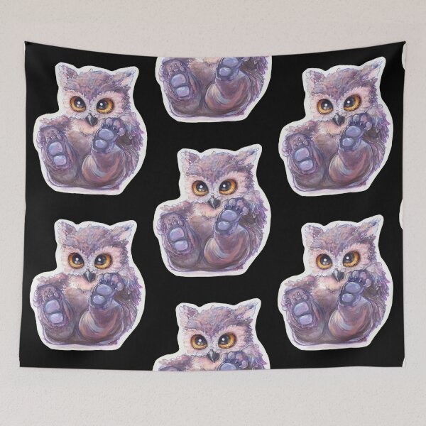Item preview, Cute Owl Bear Cub designed and sold by stayathomegamer.