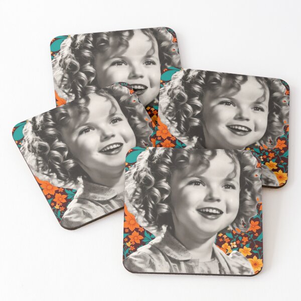 Item preview, Shirley Temple Vintage Flowers designed and sold by Retro Salt.